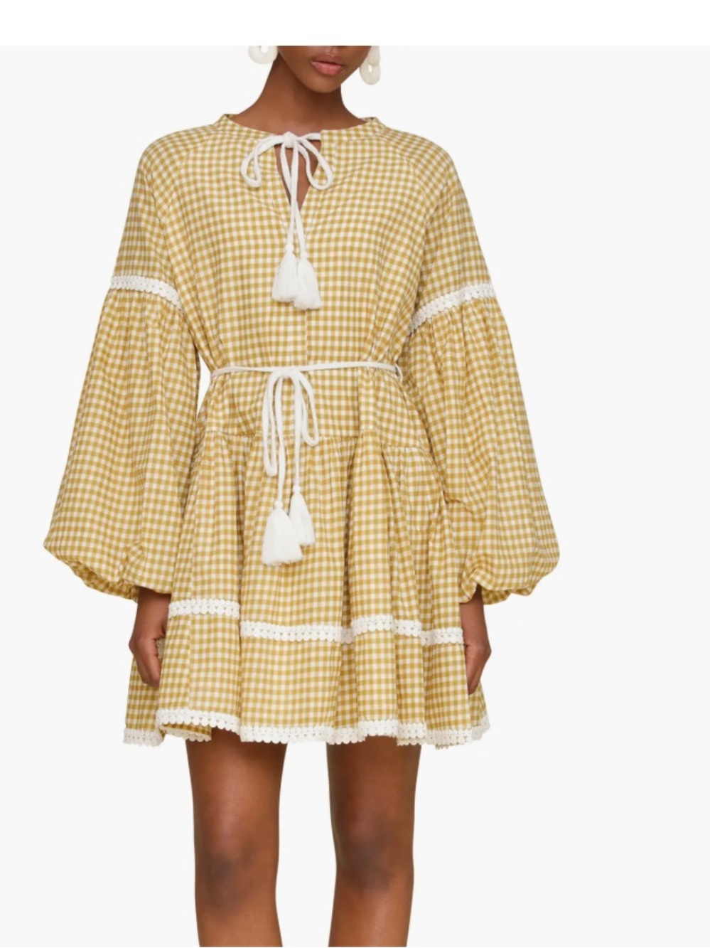 Avec Les From Filles Gingham dress